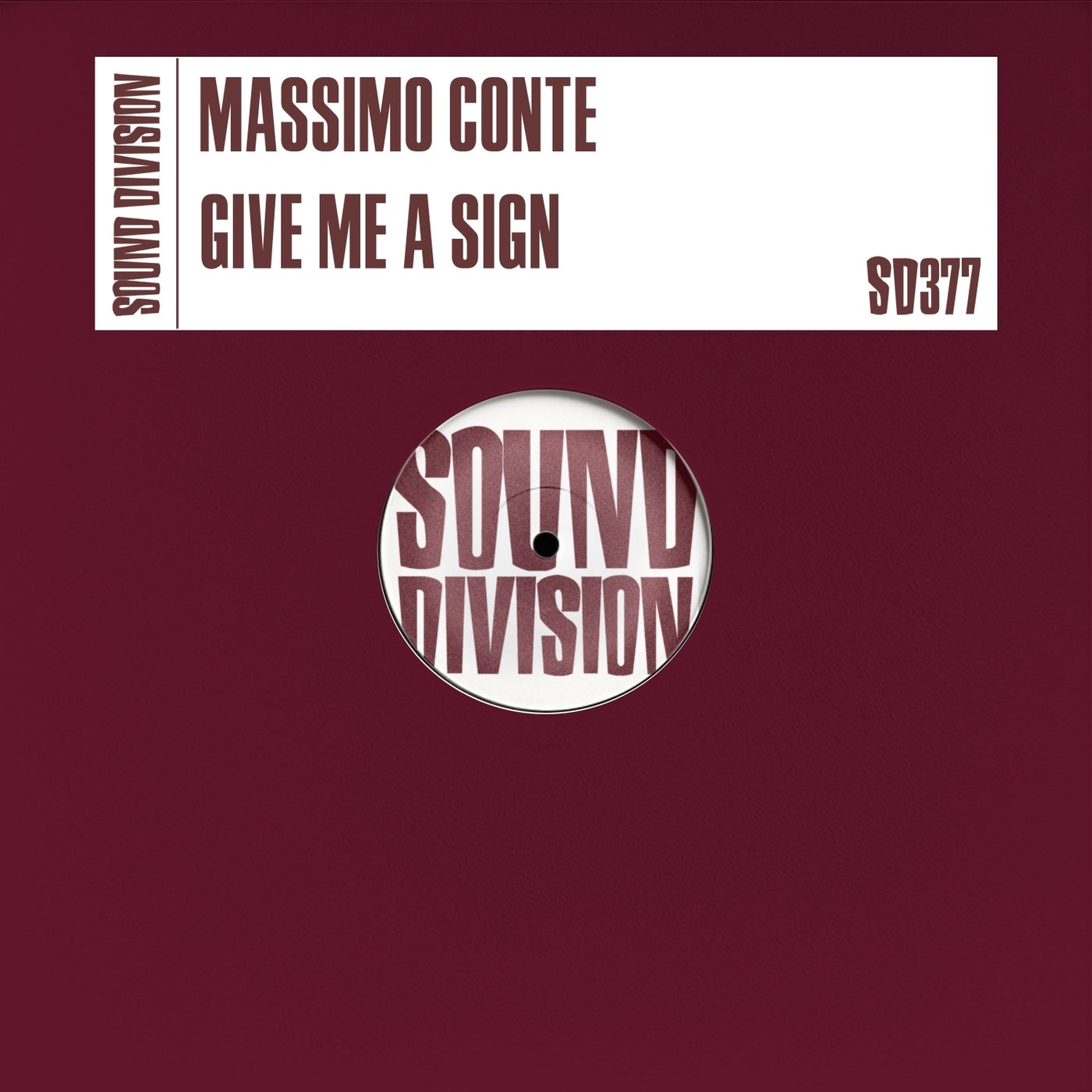 Massimo Conte — Give Me A Sign release artwork